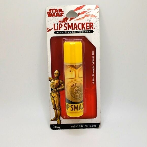 Disney Star wars C-3PO pineapple lip smackers - Picture 1 of 3